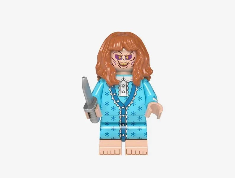Regan The exorcist Lego Minifigures Custom Horror Toys