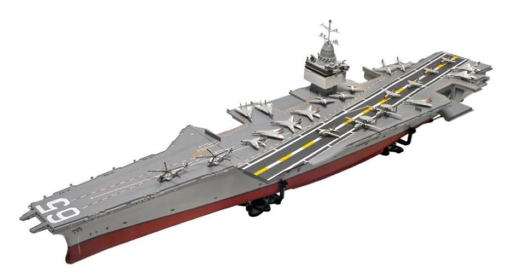 Revell Monogram 325 1/400 USS Enterprise CVN65 Nuclear Powered Aircraft Carrier (Ltd Production)