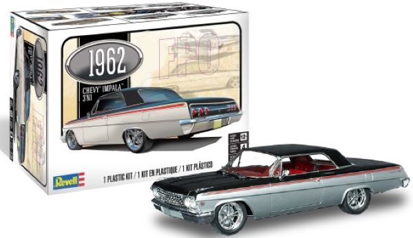 Revell 4466 1/25 1962 Chevy Impala Hardtop (3 in 1)