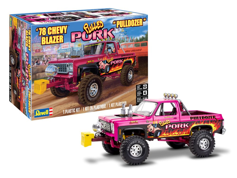 Revell 4532 1/24 1978 Chevy Blazer Pulled Pork Pulldozer Competition Truck