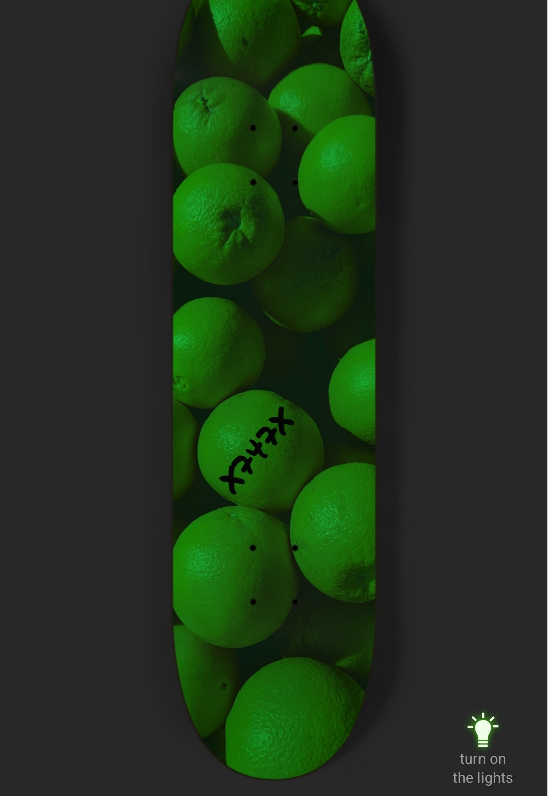 X747X ORANGE (GLOW IN THE DARK)