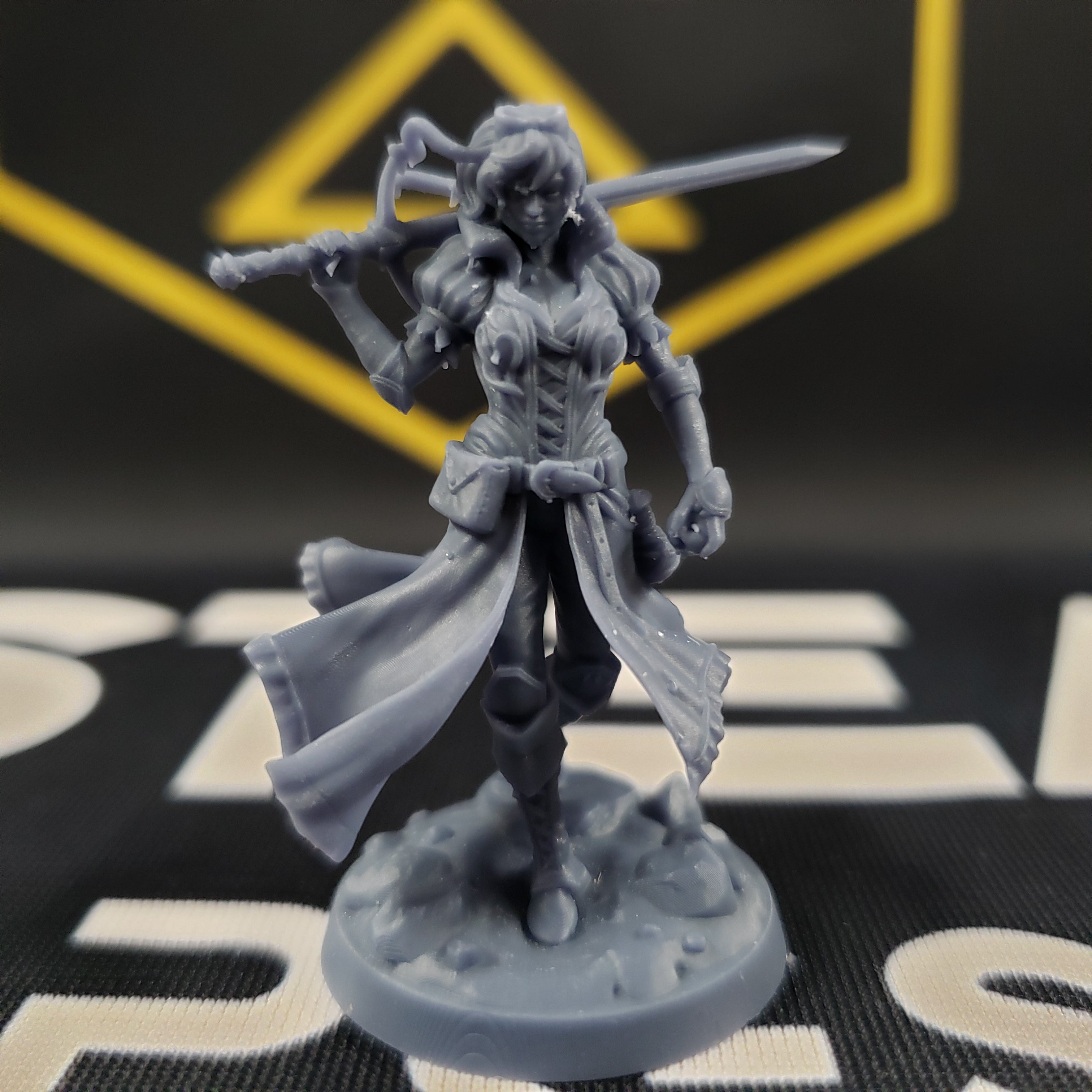 Snow Blight (Female Undead Human Fighter)