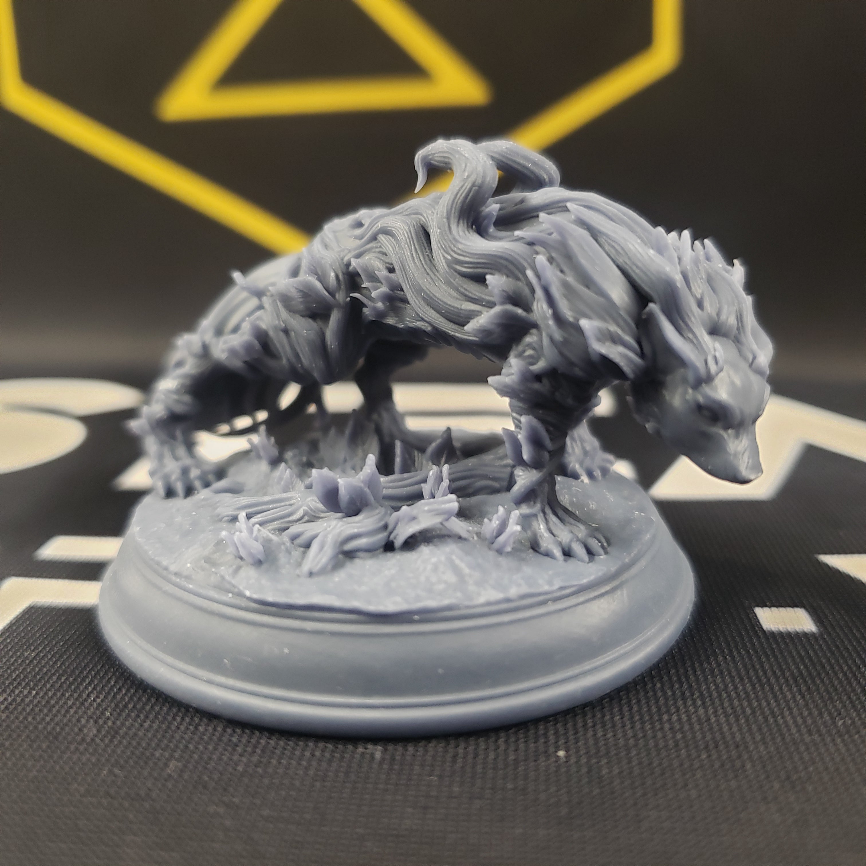 Caryd, Treant Stalker (Fey Bear Spirit Elemental)