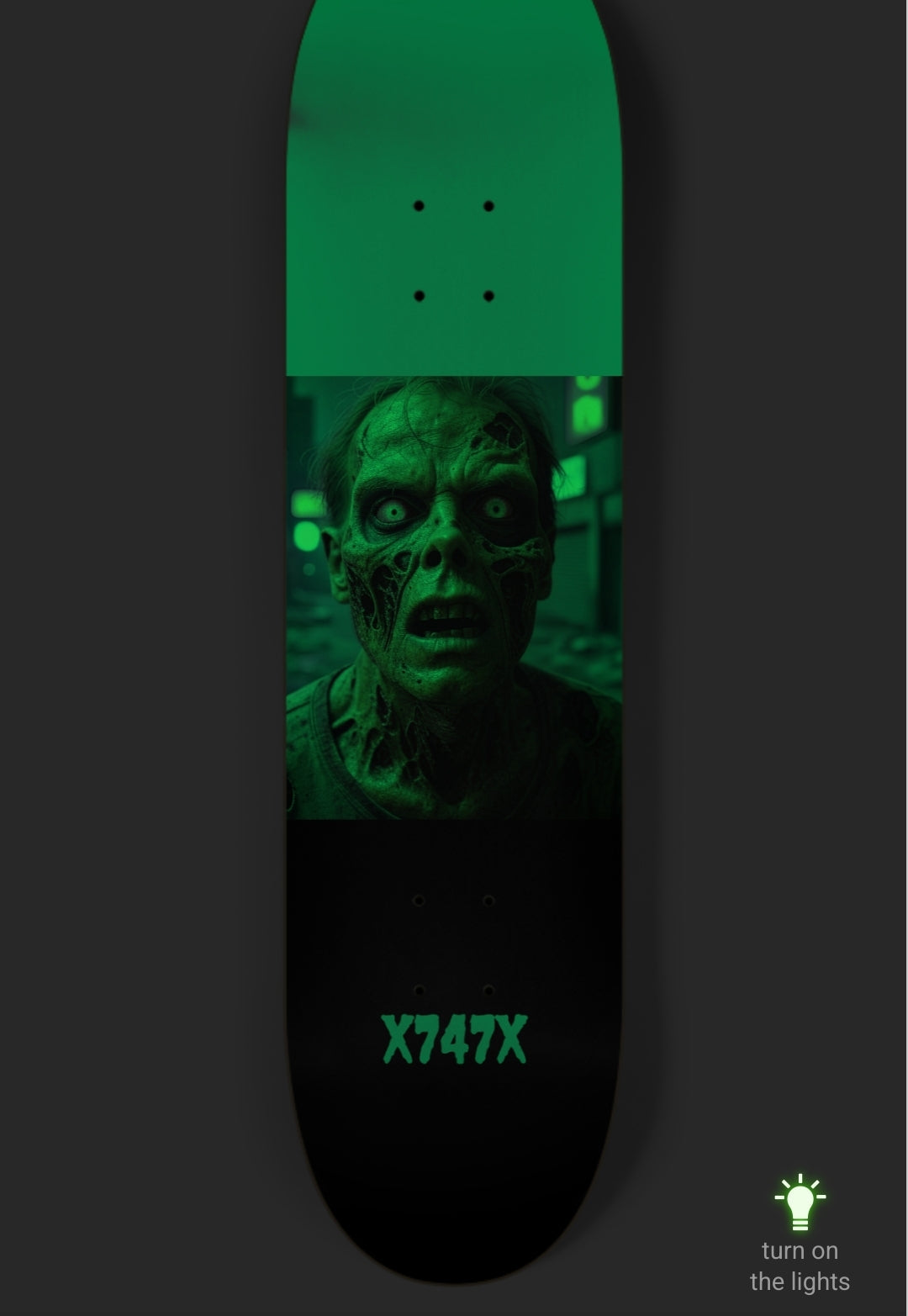 X747X ZOMBIE 2 (GLOW IN THE DARK)