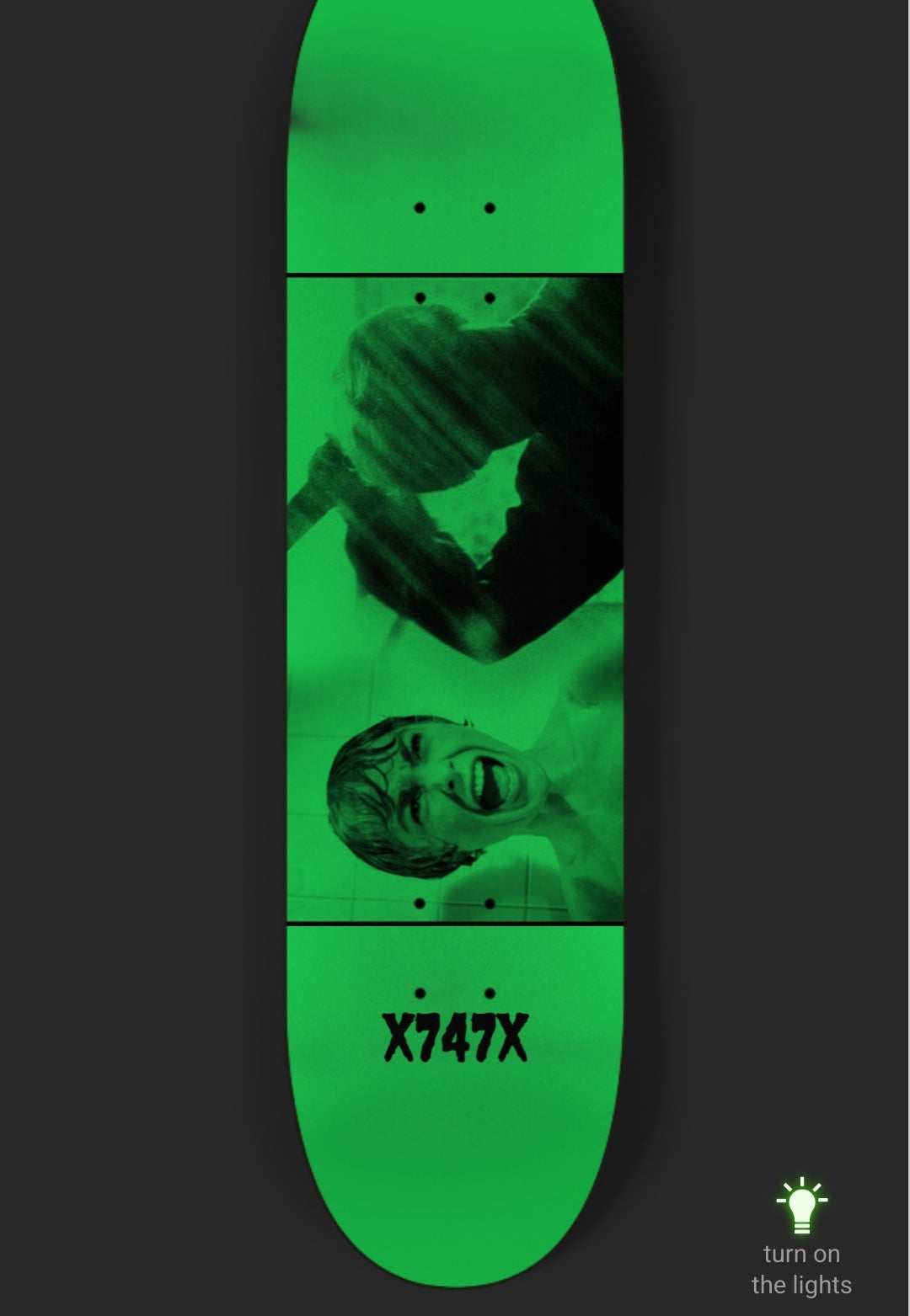 X747X PSYCHO (GLOW IN THE DARK)