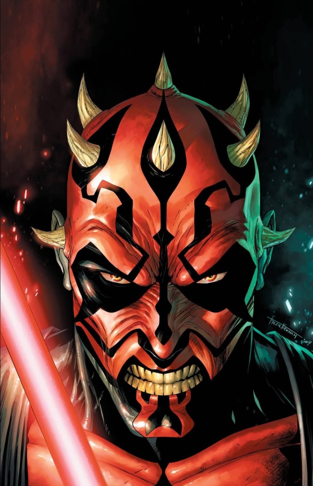 Shadow of Maul #1 art by Tyler Kirkham virgin variant pre-order