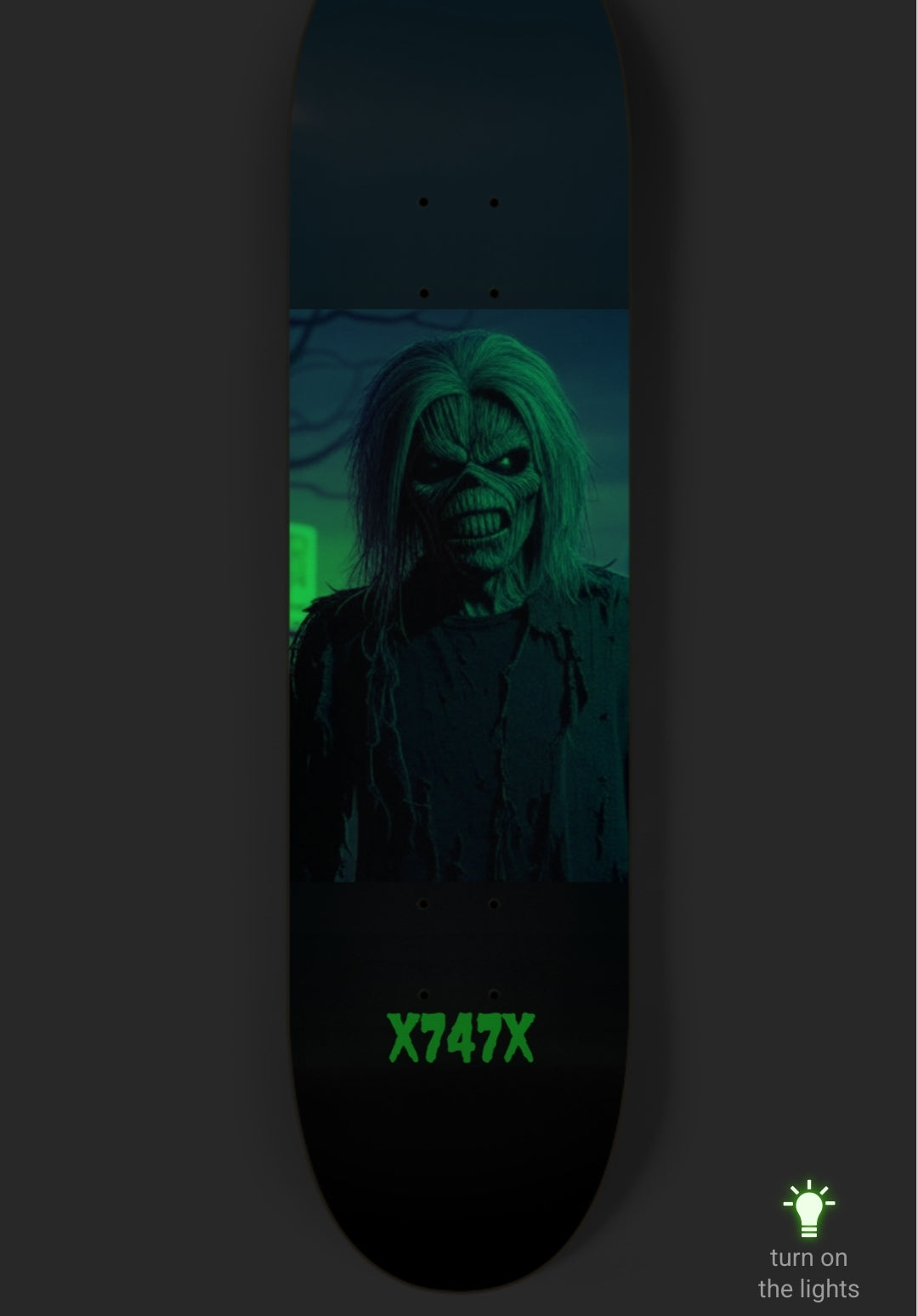 X747X ZOMBIE 5 (GLOW IN THE DARK)