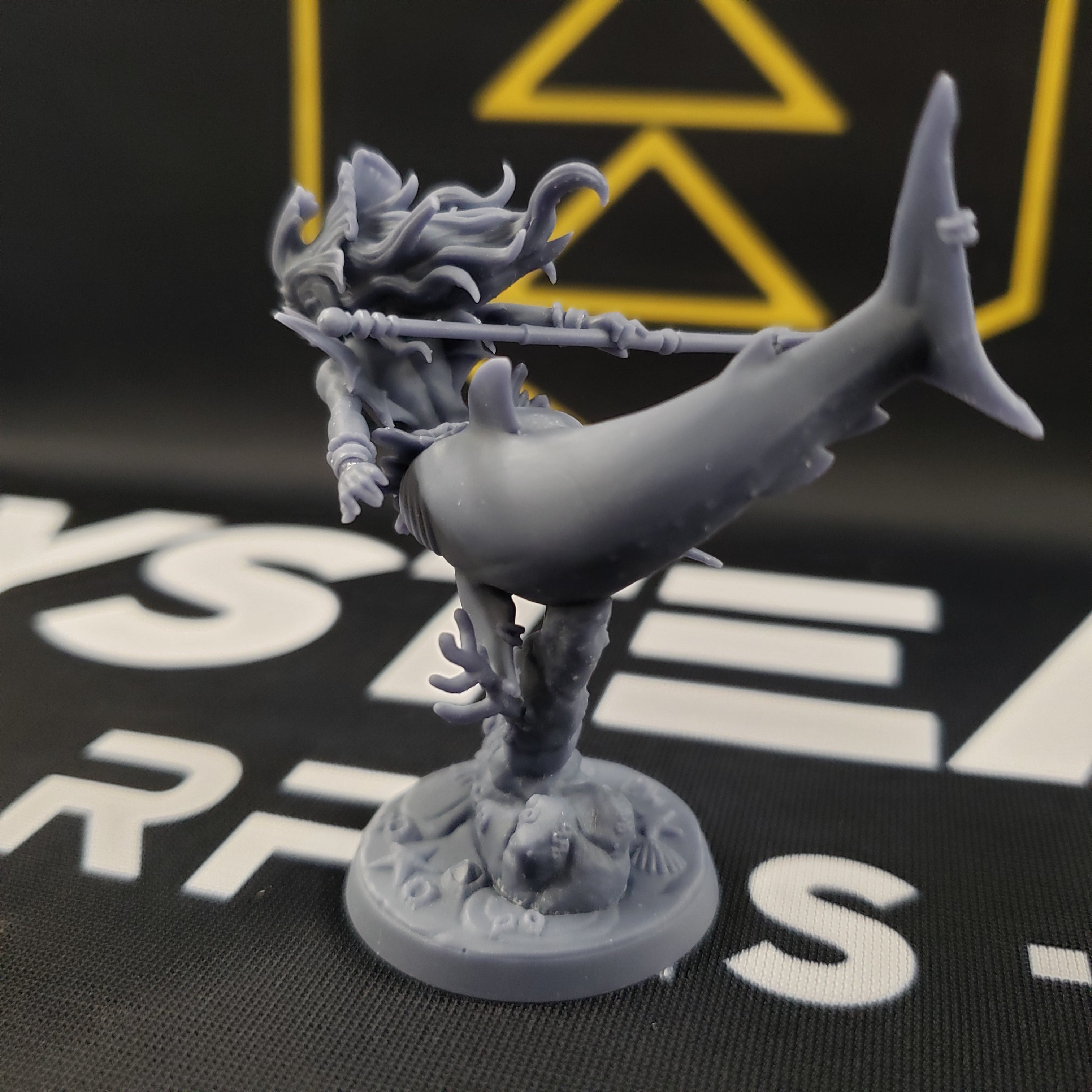 Tryphosa, Mother of the Sharks (Female Merfolk Warrior)