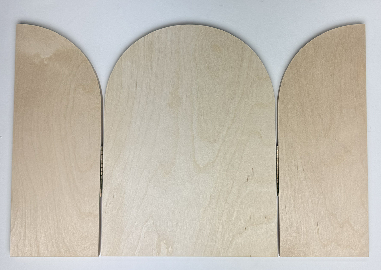 Trekell Gothic Rounded Arch Altar Panel - Wooden Painting Canvas