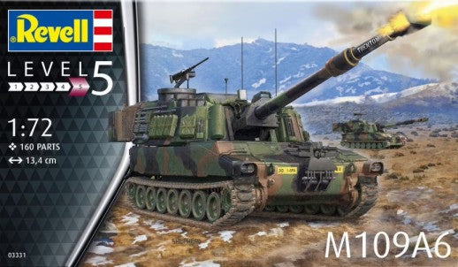 Revell 3331 1/72 M109 A6 Tank