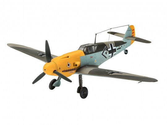Revell 63893 1/72 Messerschmitt Bf109F2 Fighter w/paint & glue (D)