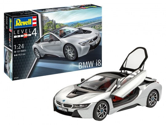 Revell 7670 1/24 BMW i8 Sports Car (D)
