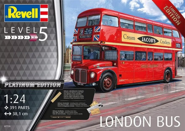 Revell 7720 1/24 London Double Decker Bus Platinum Limited Edition (D)