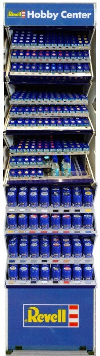Revell B Aqua (Acrylic) Paints w/Sprays Deal with Free Rack (88 colors, 32 spray