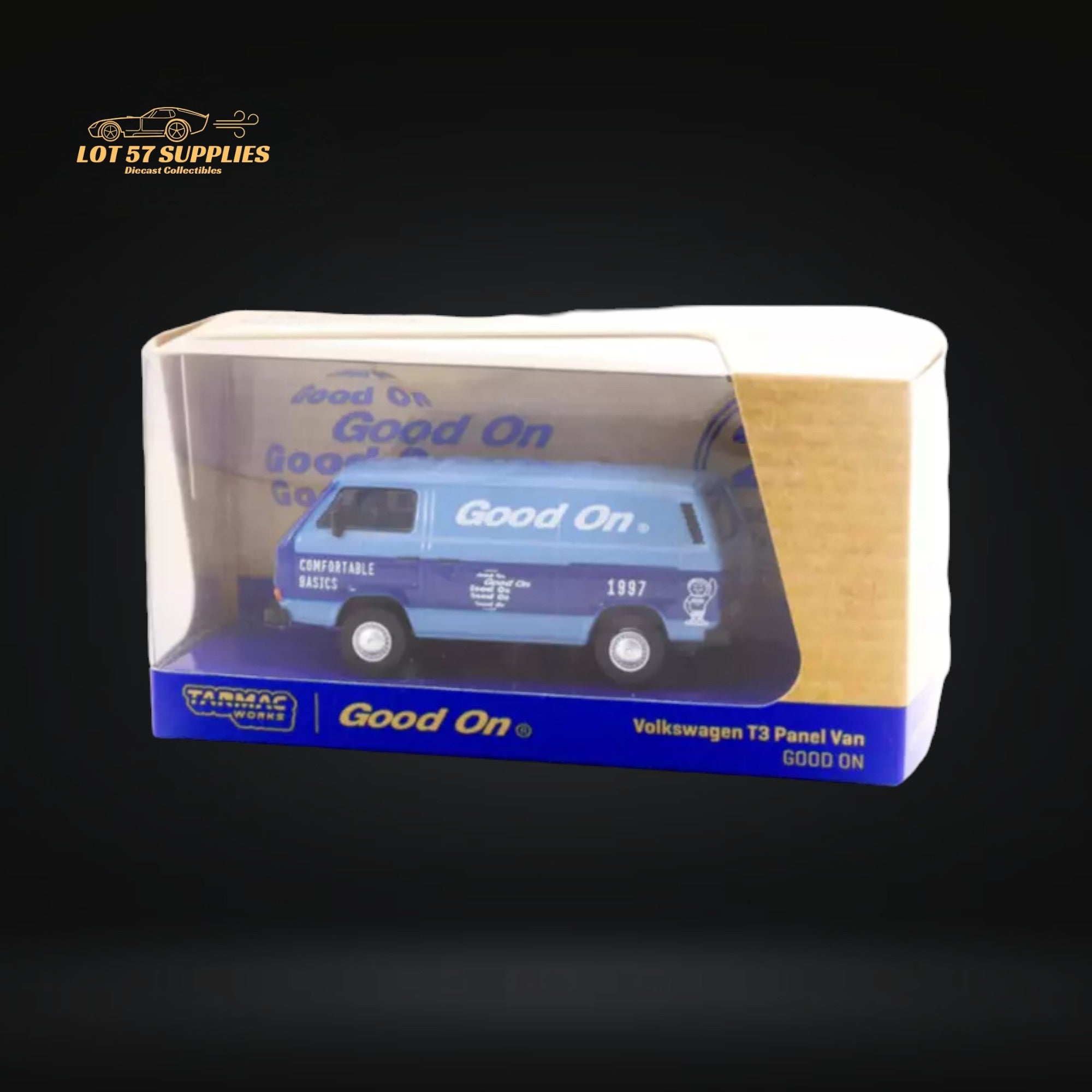 Tarmac Works X Schuco Collab64 Volkswagen T3 Panel Van GOOD ON 1:64 T64S-001-GO