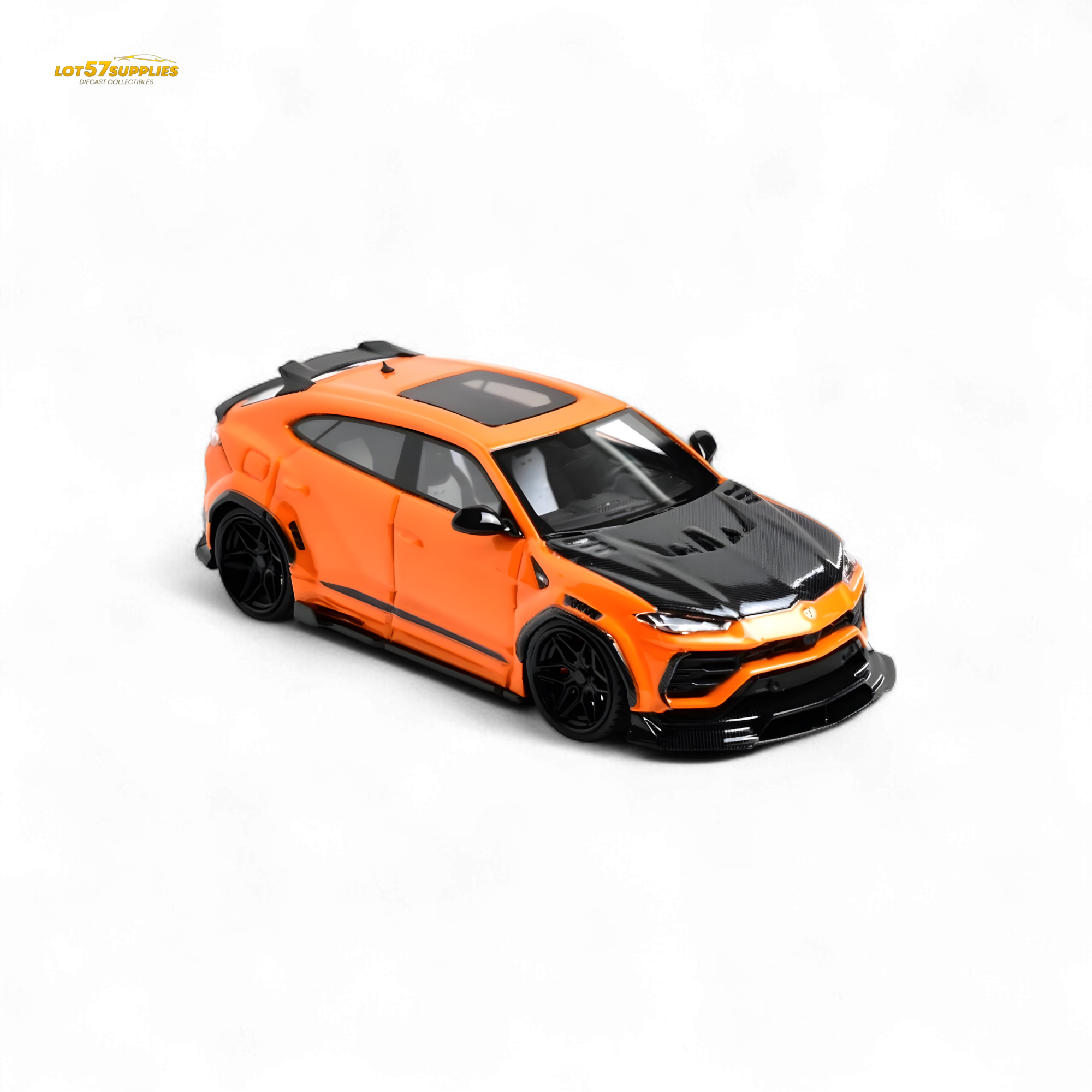 Flame Lamborghini Urus LBWK Metallic Orange Resin 1:64