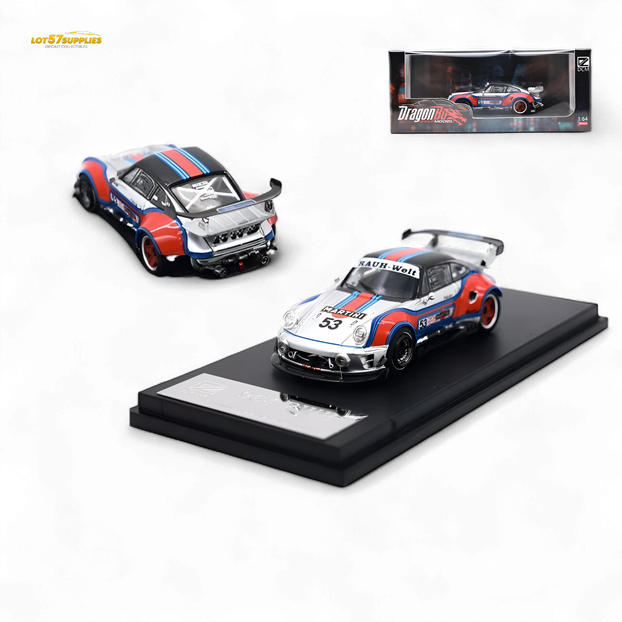 DCM X D.BoModel RWB 964 Martini 1:64