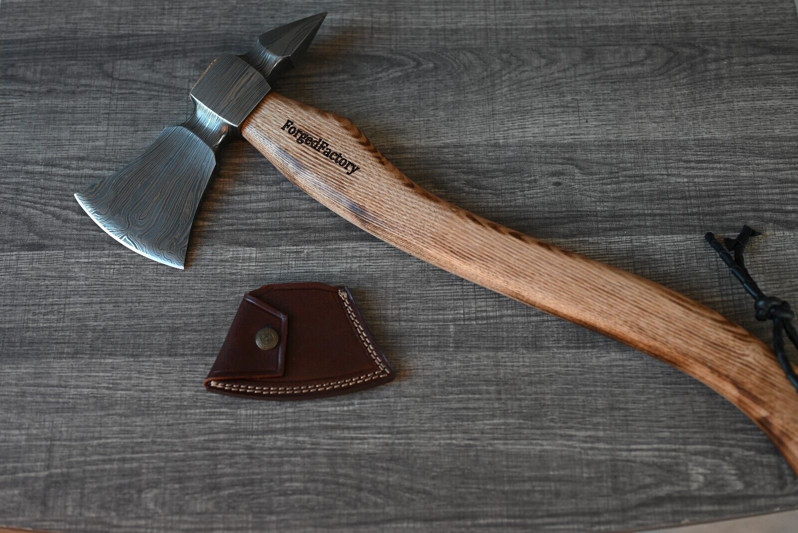 Viking Throwing Axe by KBS Knives Forged Factory – "Thor's Hammer"