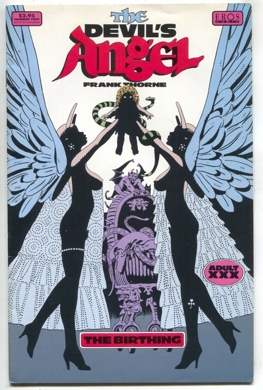 Devil's Angel 2 Eros 1995 FN Frank Throne Nude The Birthing