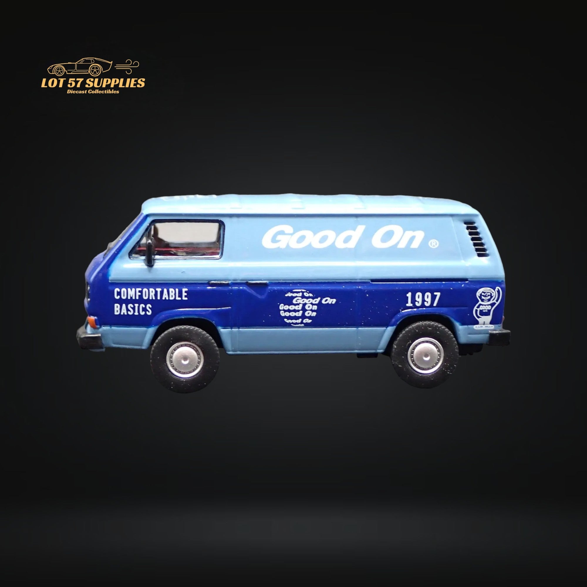 Tarmac Works X Schuco Collab64 Volkswagen T3 Panel Van GOOD ON 1:64 T64S-001-GO