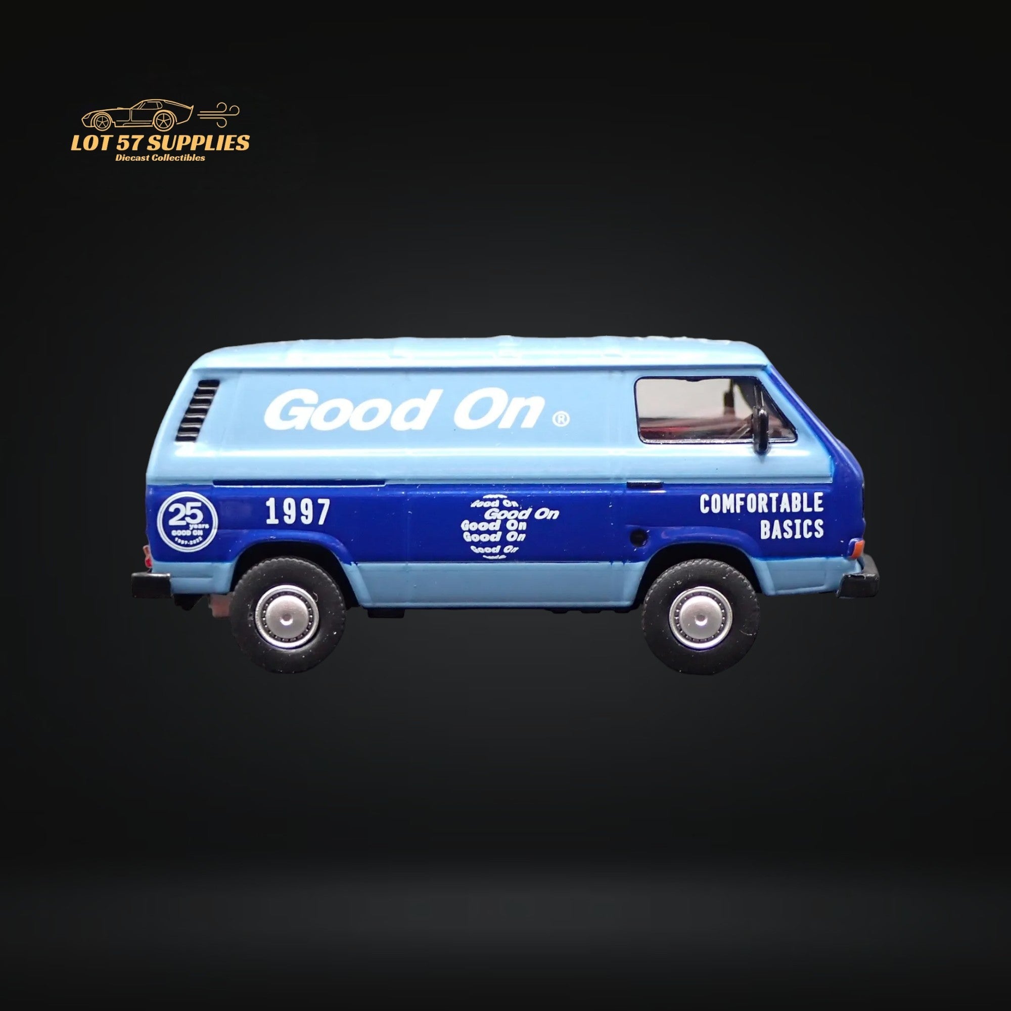 Tarmac Works X Schuco Collab64 Volkswagen T3 Panel Van GOOD ON 1:64 T64S-001-GO