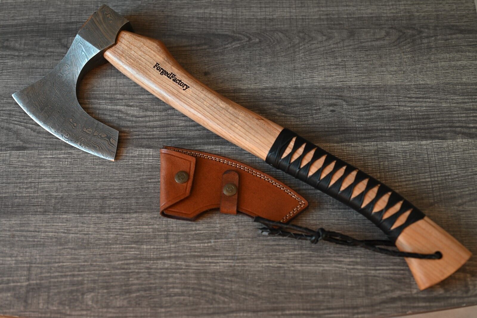 Norse Axe by KBS Knives Forged Factory – "Odin's Edge"