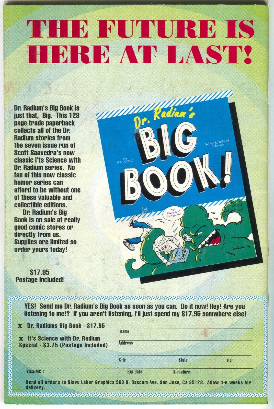 One Fisted Tales 5 Slave Labor 1991 VF Demi Moore Vanity Fair Homage Parody