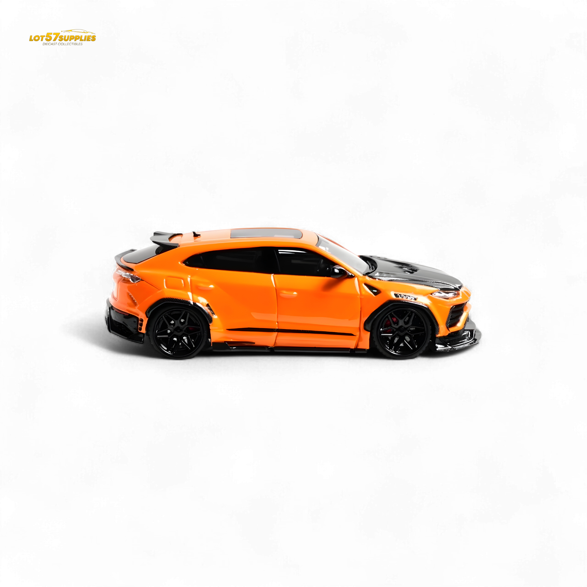 Flame Lamborghini Urus LBWK Metallic Orange Resin 1:64