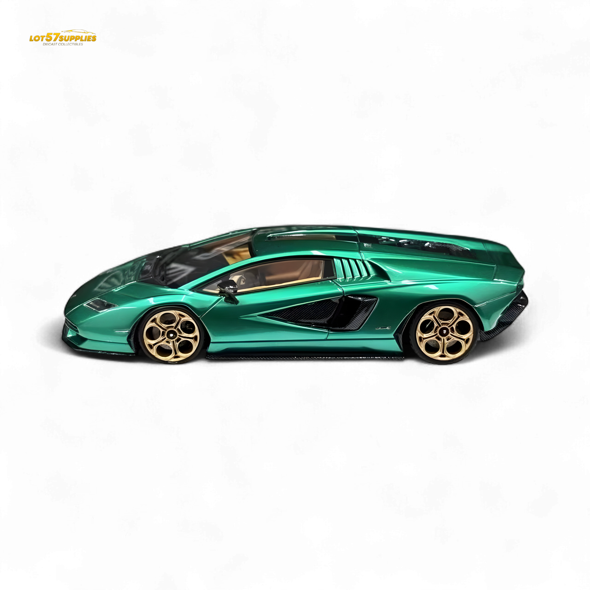 Fuelme Model Lamborghini Countach LPI 800-4 Verde Arbete 1:64