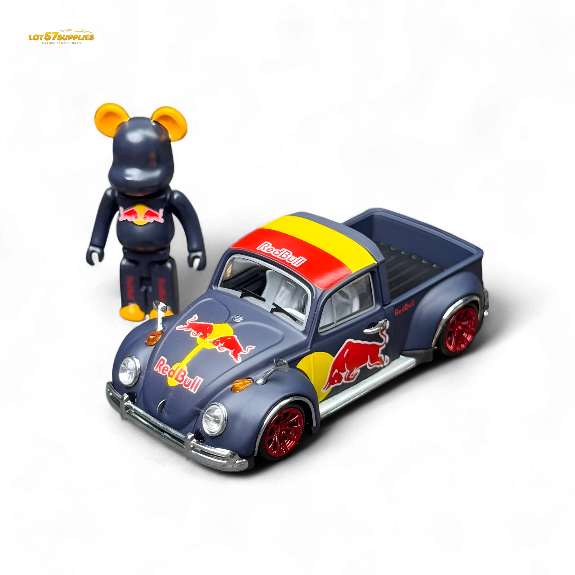 Liberty 64 Beetle Pickup - R e d B u l l 1:64