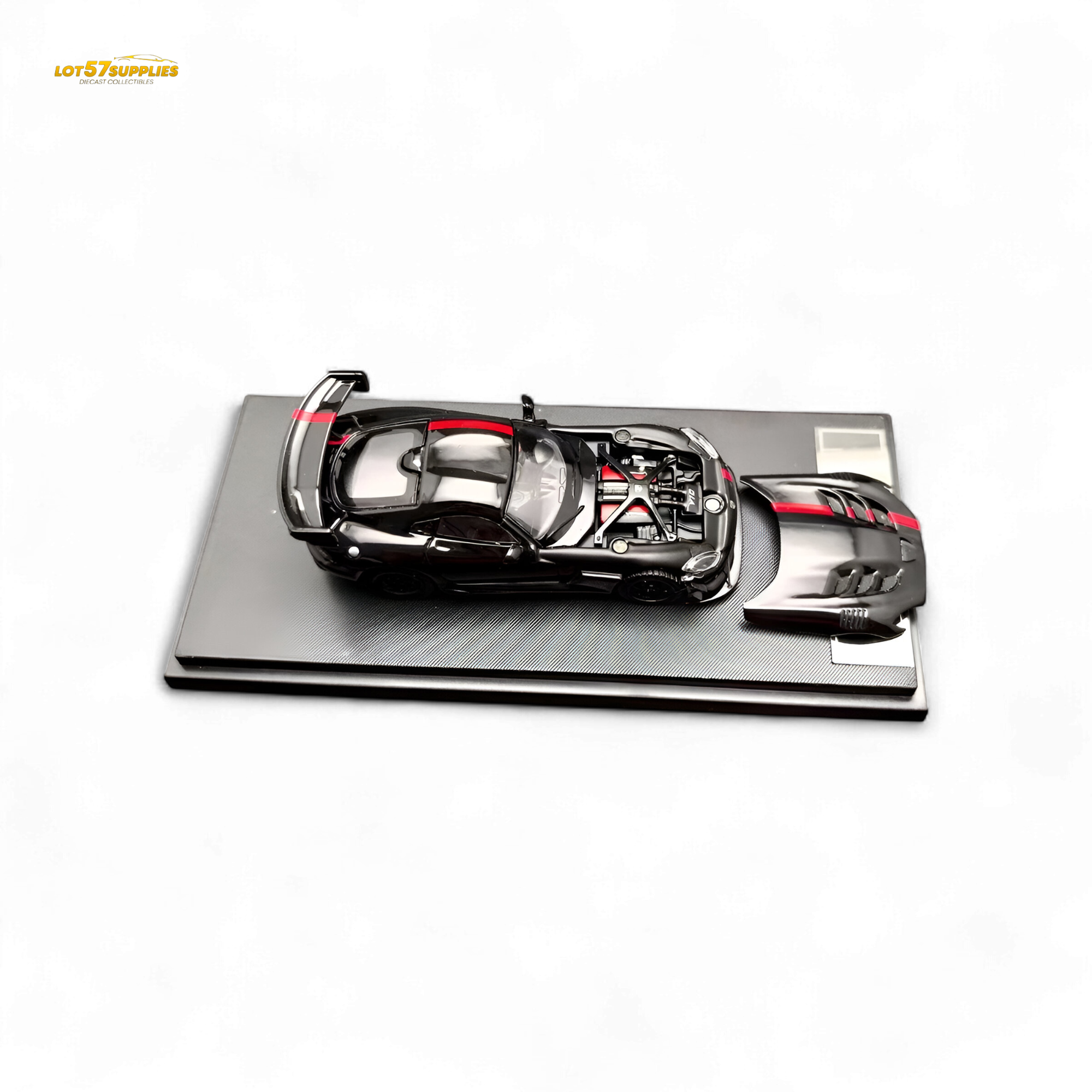 Hone Model Dodge VIPER ACR - Venom Black 1:64