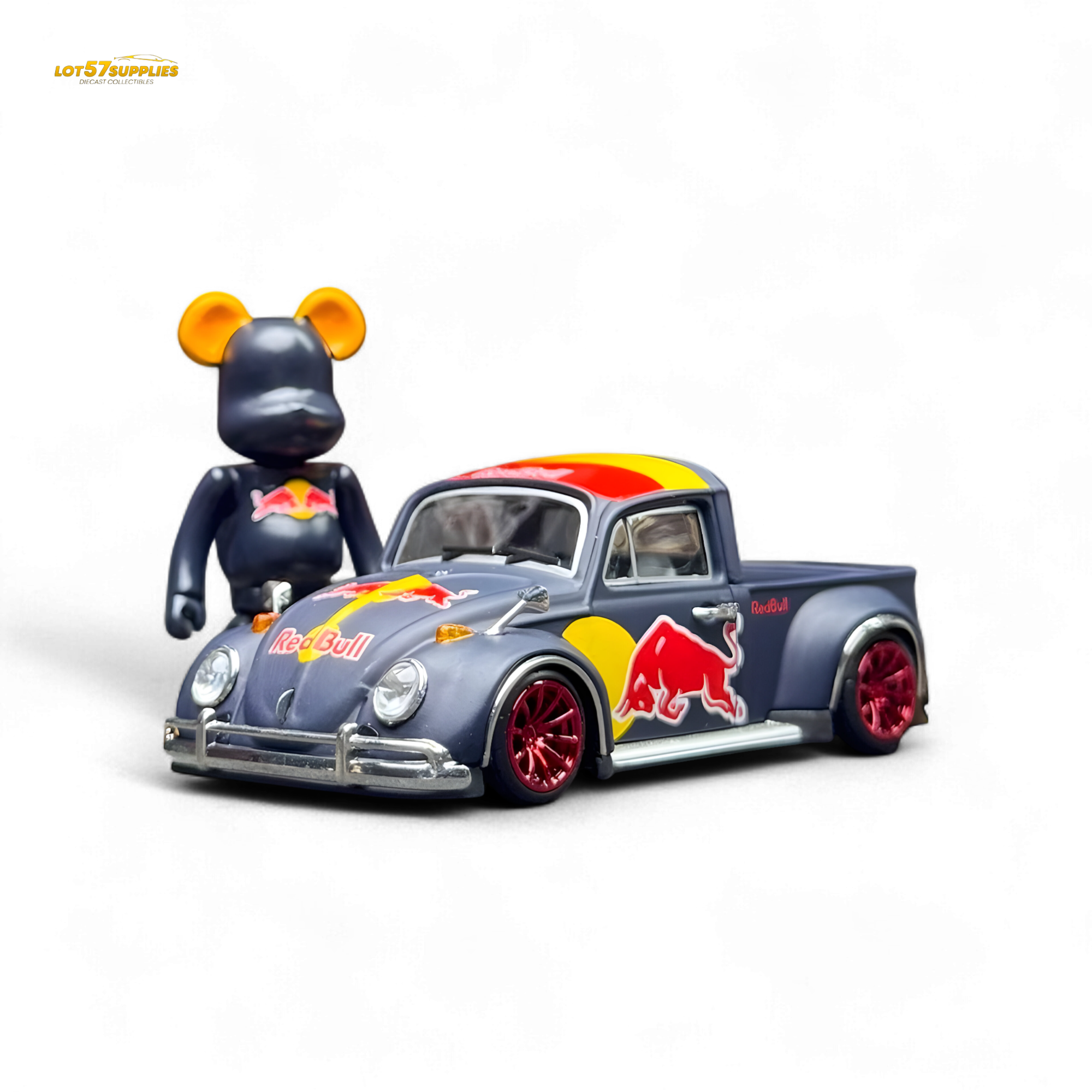 Liberty 64 Beetle Pickup - R e d B u l l 1:64