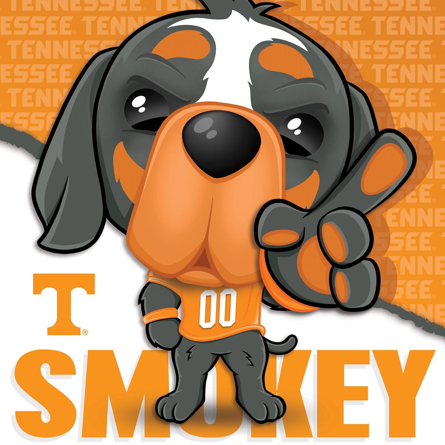 Tennessee Volunteers - NCAA Mascot 100 Piece Jigsaw Puzzle