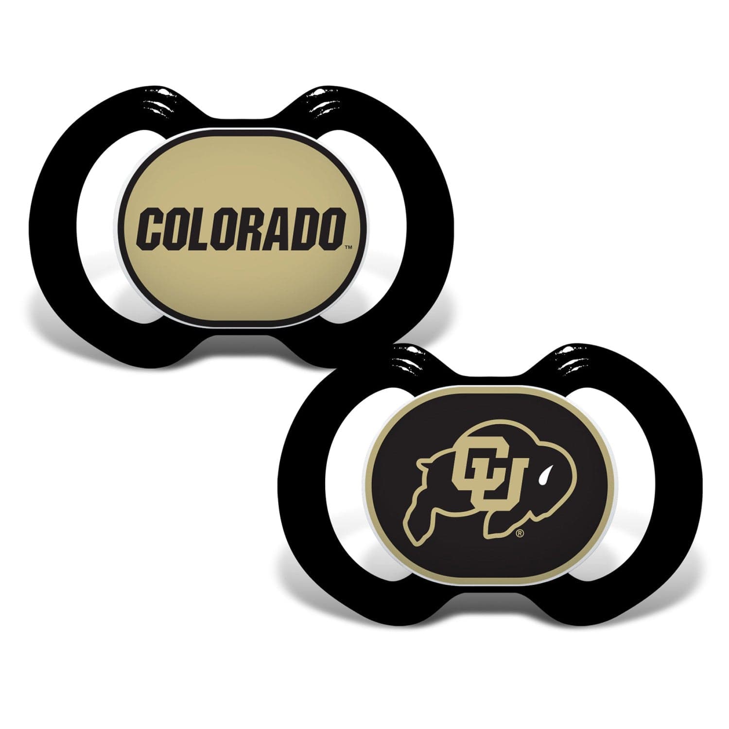 Colorado Buffaloes - Pacifier 2-Pack