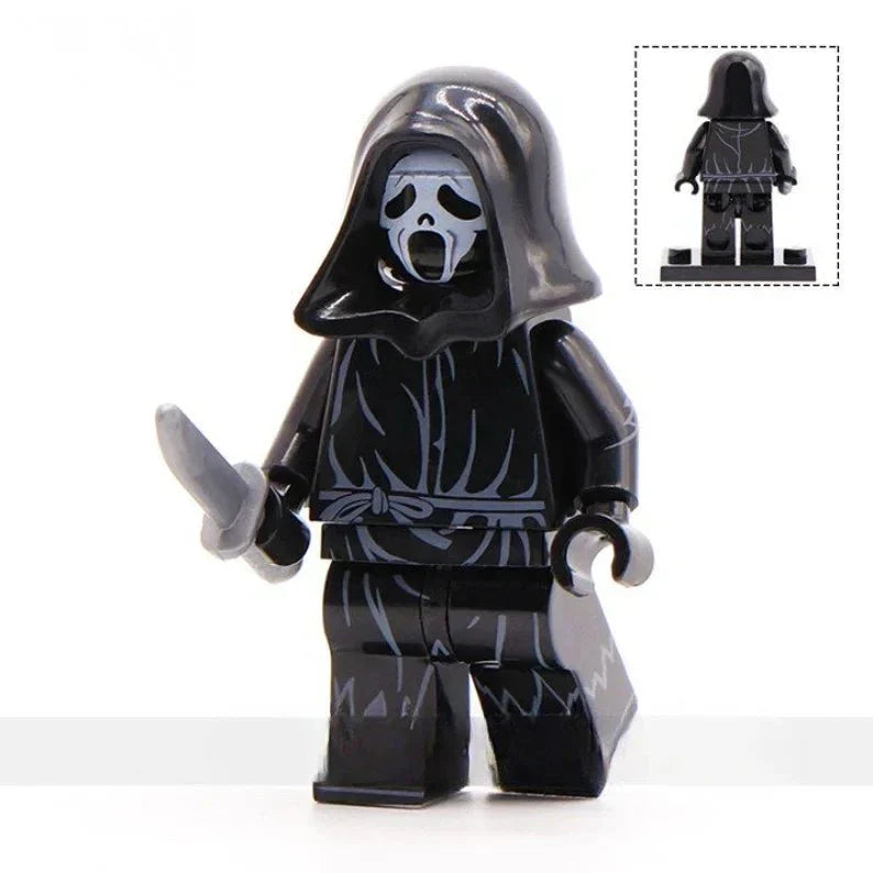 Scream Ghostface Lego Minifigures Custom Horror Toys 1