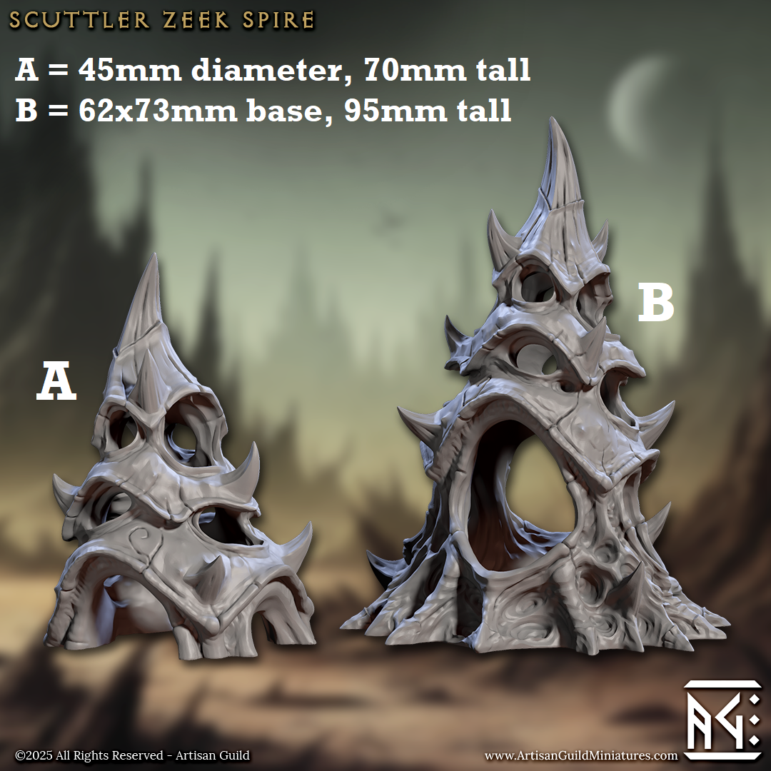 Scuttler Zeek Spire (Terrain)