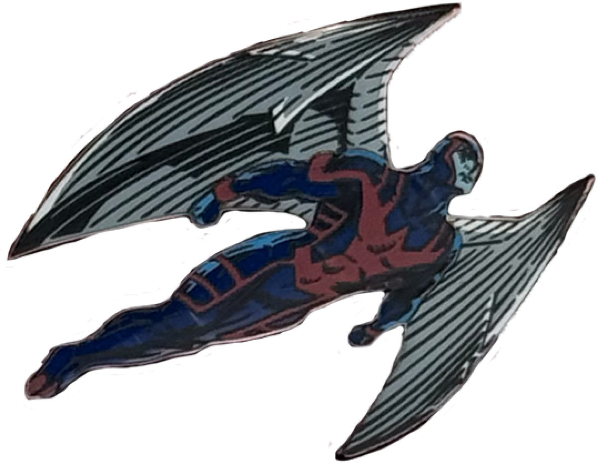 Archangel standard enamel pin — Jim Lee X-Men #1 SDCC 2025, box 1 of 4