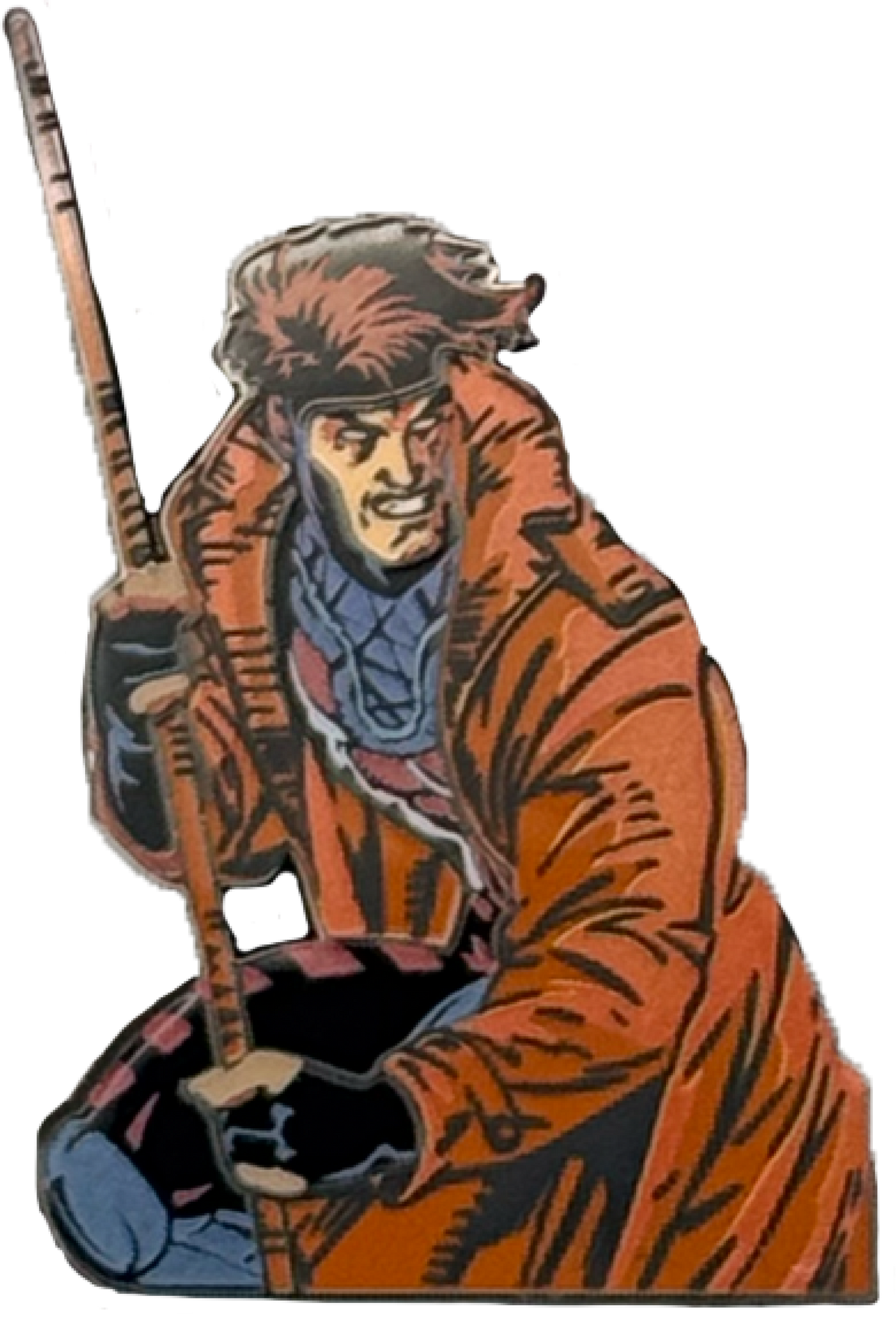 Gambit standard enamel pin — Jim Lee X-Men #1 SDCC 2025, box 2 of 4