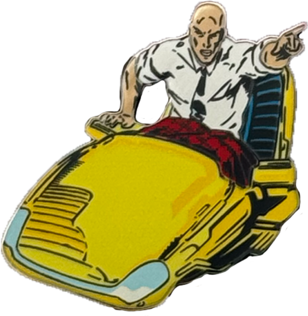Professor X standard enamel pin — Jim Lee X-Men #1 SDCC 2025, box 1 of 4