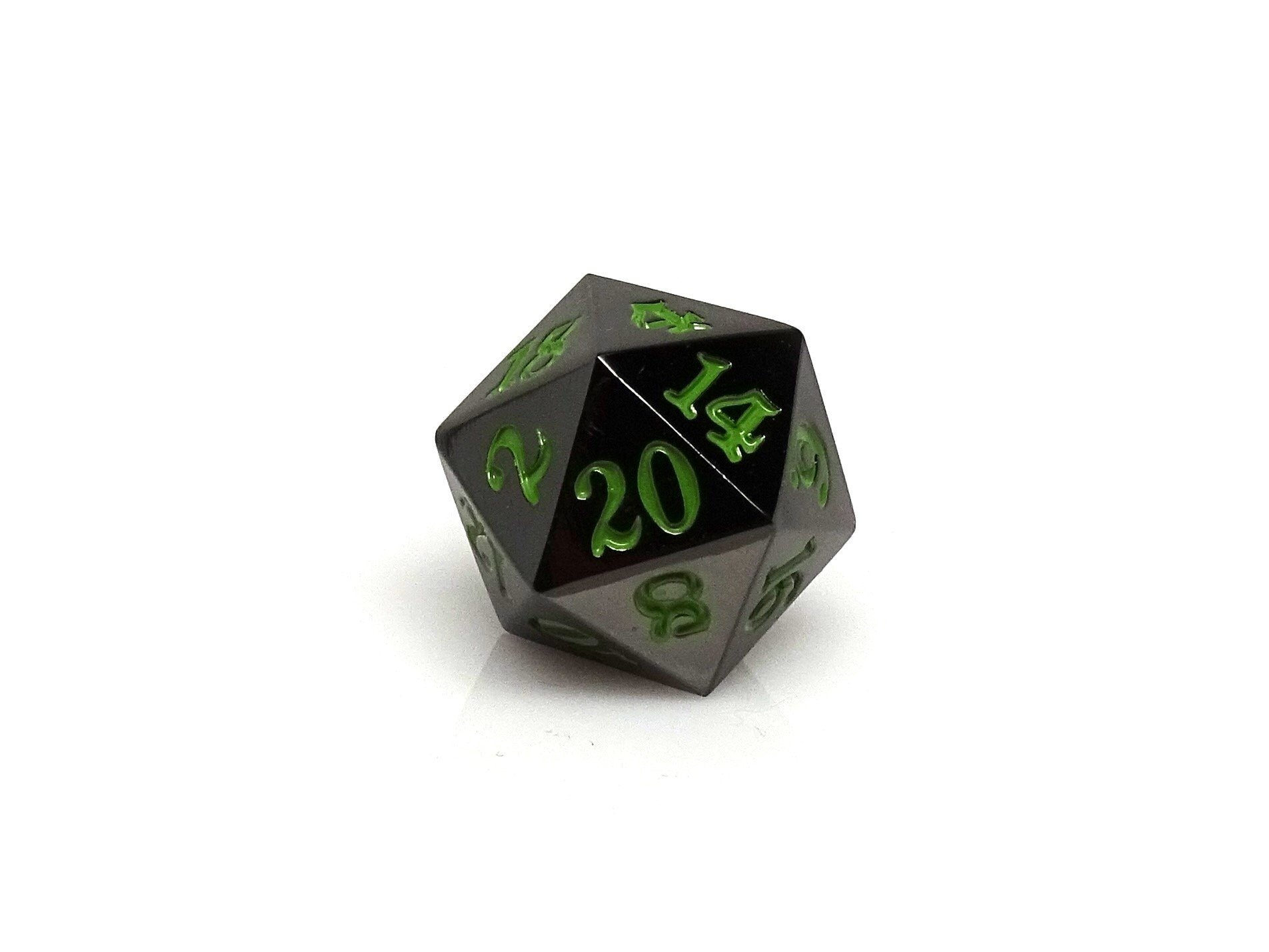 Gun Metal D20 - Signature Font - Serpent's Blood Font