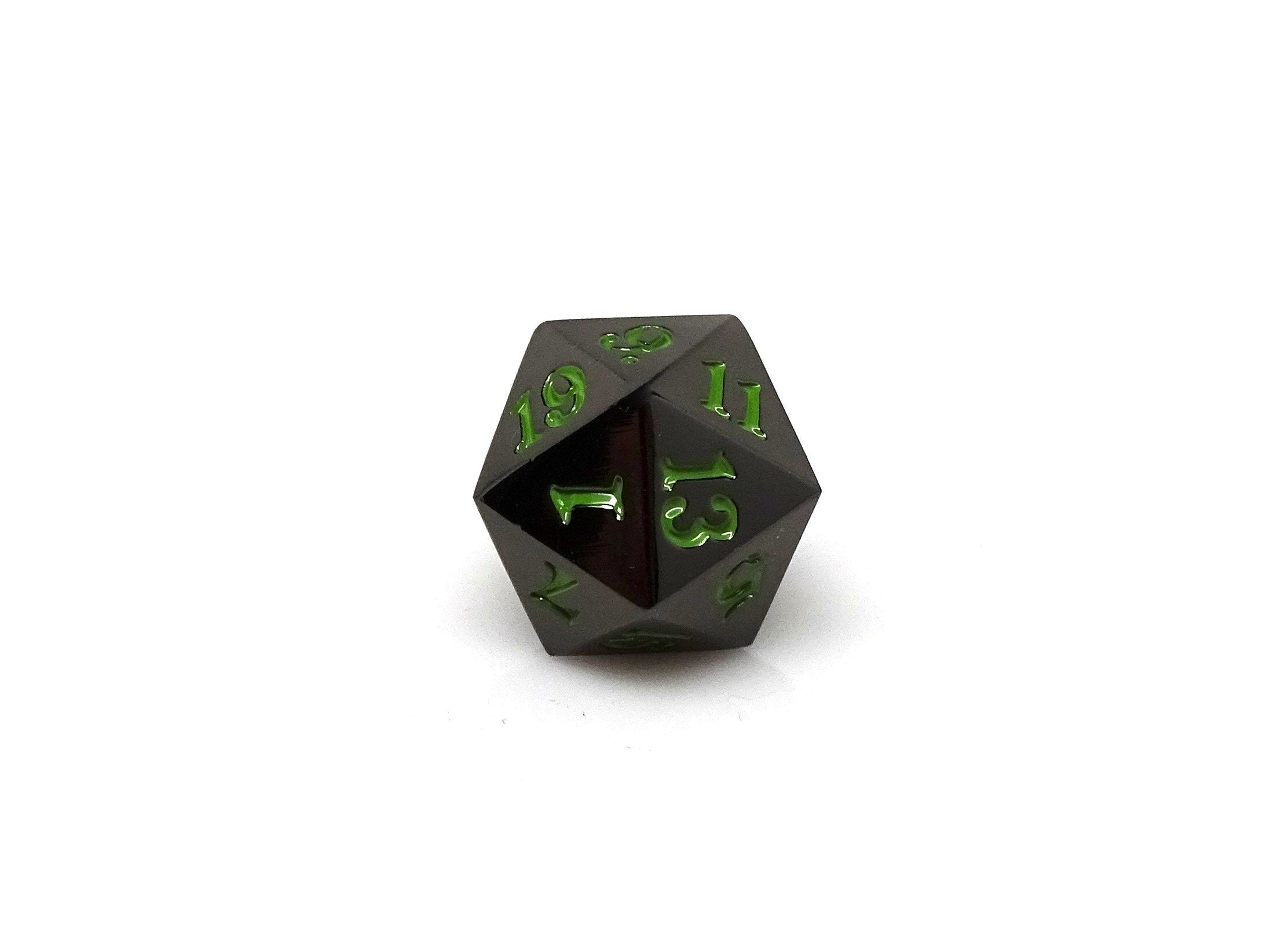 Gun Metal D20 - Signature Font - Serpent's Blood Font