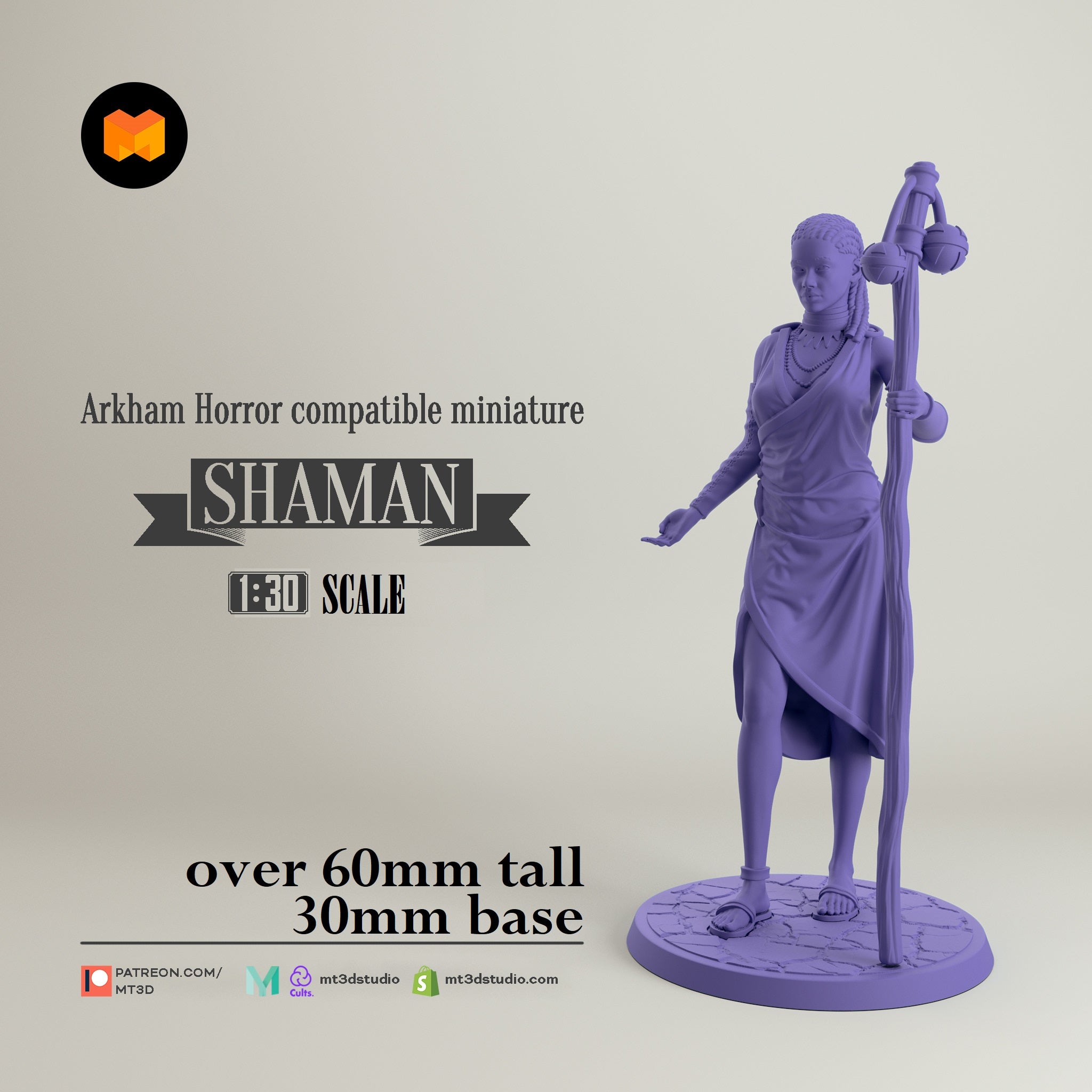 Arkham Compatible Investigator: The Shaman (Akachi Onyele)