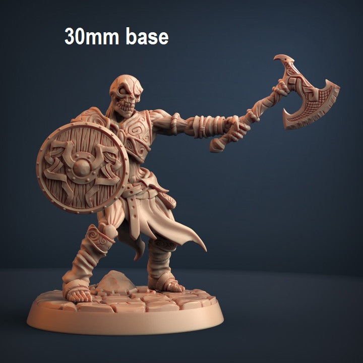 Skutagaard Draugr Skeleton Warrior: Base Sculpt B