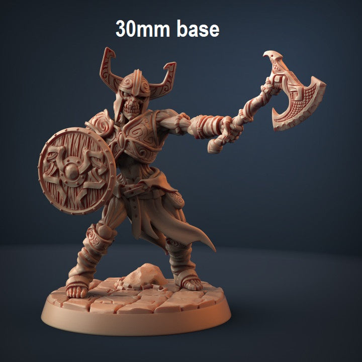 Skutagaard Draugr Skeleton Warrior: Base Sculpt B