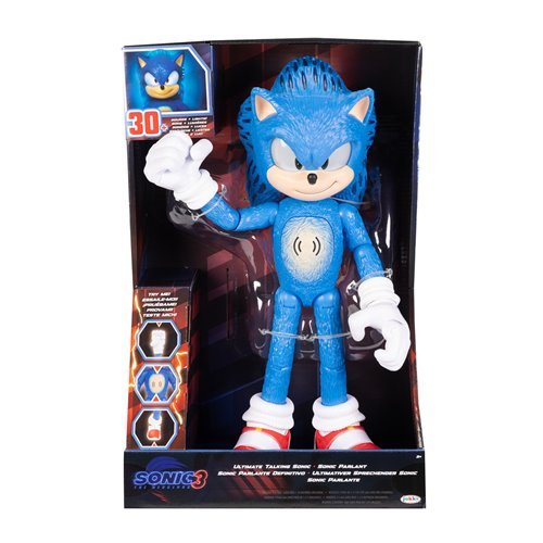 Sonic 3 Movie Feature Sonic 12-Inch Action Figure