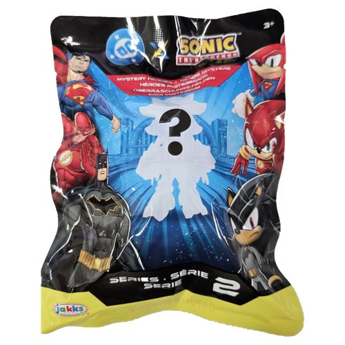 DC x Sonic the Hedgehog Wave 2 2 1/2-Inch Mini-Figure (1 Bag with 1 Mini-Figure)