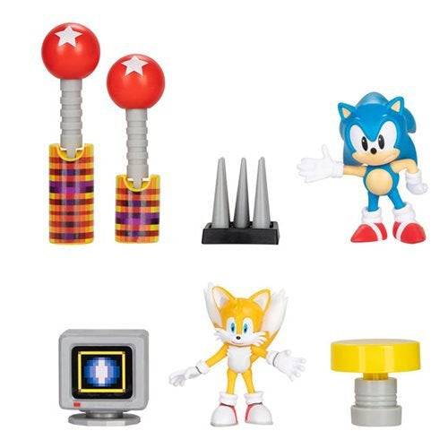 Sonic the Hedgehog 2 1/2-Inch Figure Diorama Set
