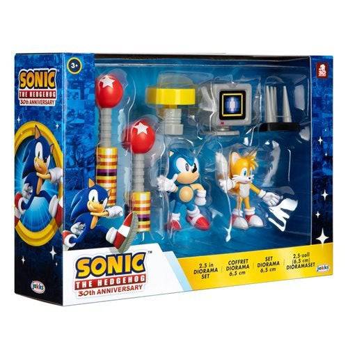 Sonic the Hedgehog 2 1/2-Inch Figure Diorama Set