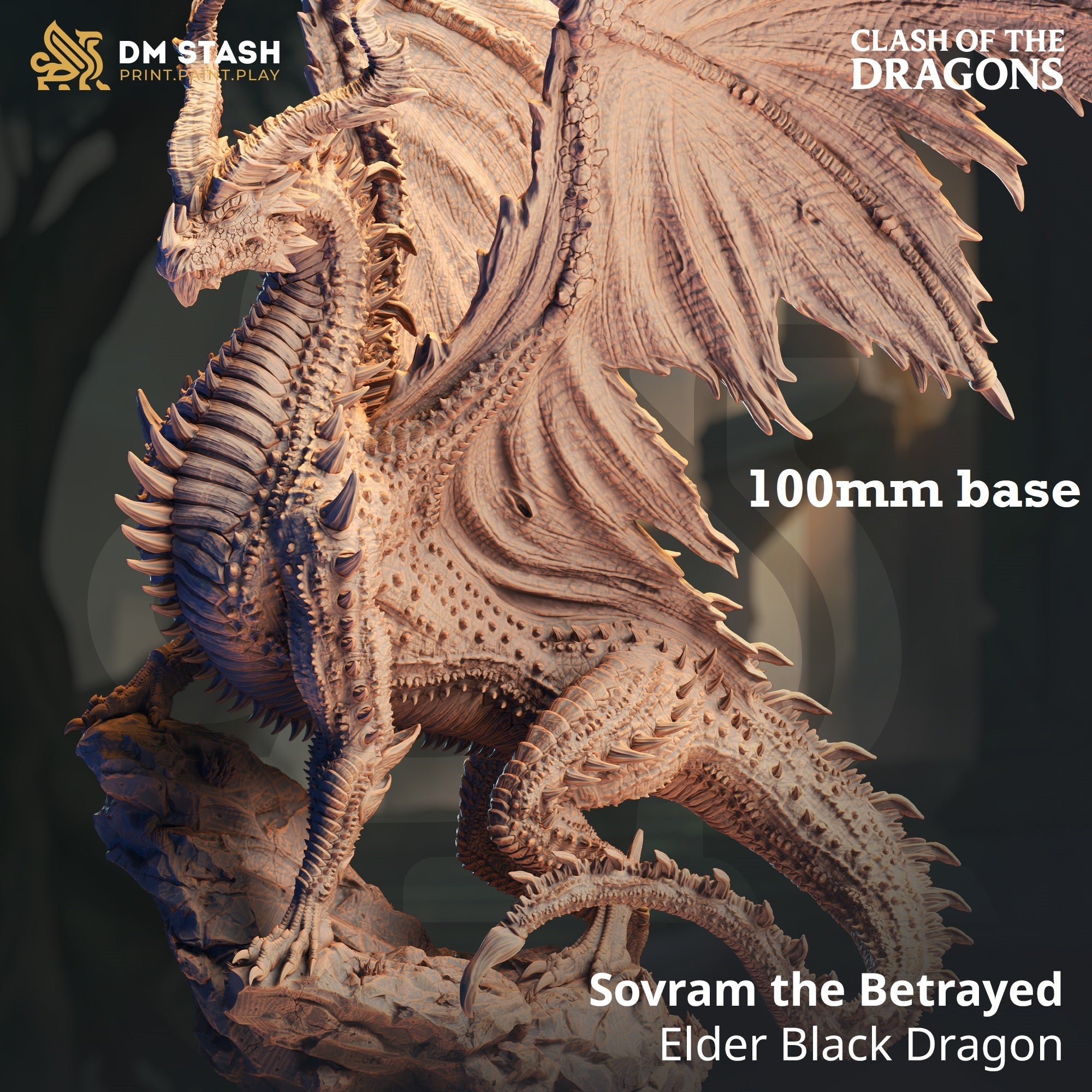 Sovram the Betrayed (Elder Black Dragon)