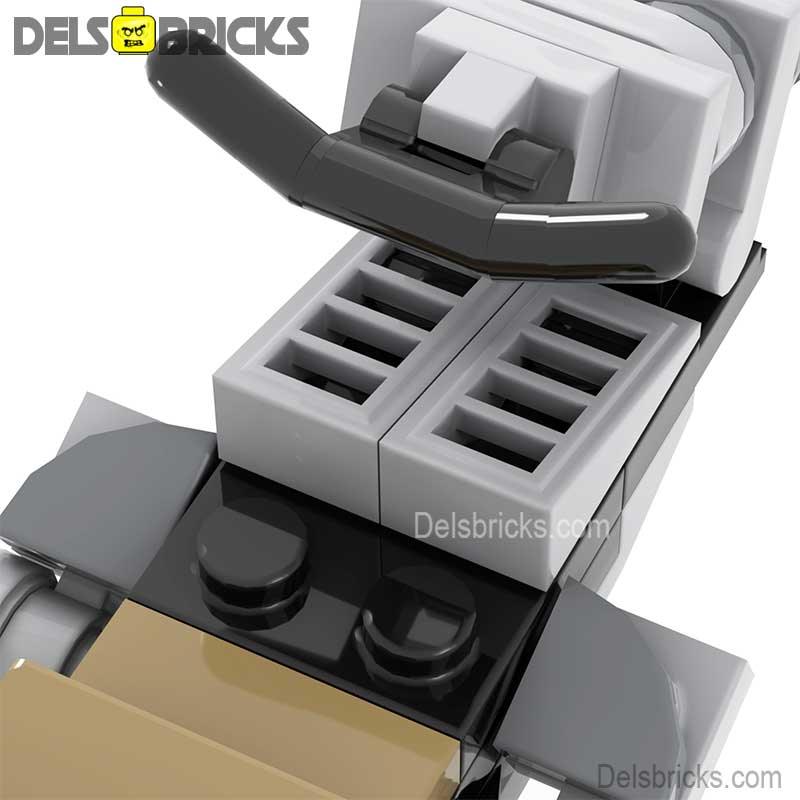 Speeder Bike from Star Wars Mandalorian Lego Minifigures Custom Toys 3